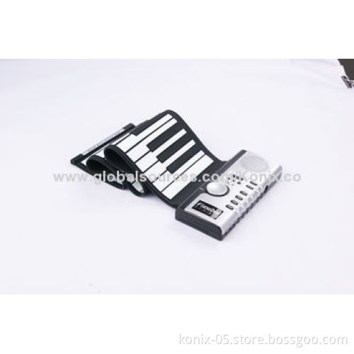 New Digital Electronic 49 Standard Keys Soft Roll-up Keyboard Piano, Good Gift for Children's